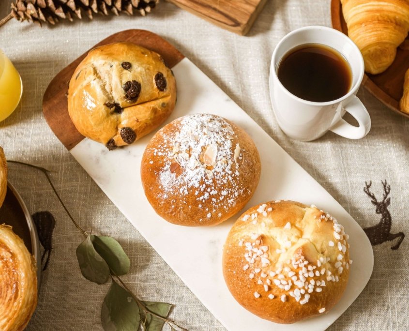 Brioches indivudelles diverses
